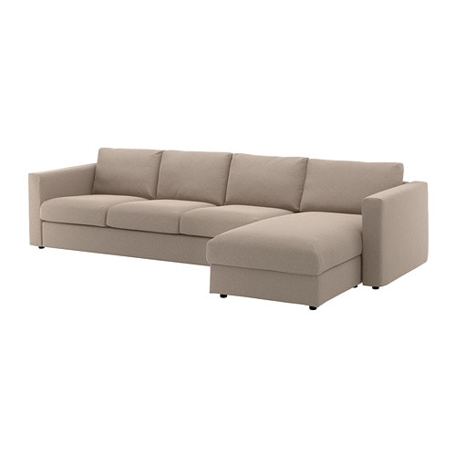 IKEA FINNALA sectional, 4-seat with chaise Model Image