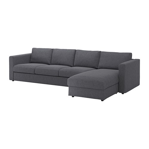 IKEA FINNALA sectional, 4-seat with chaise Model Image