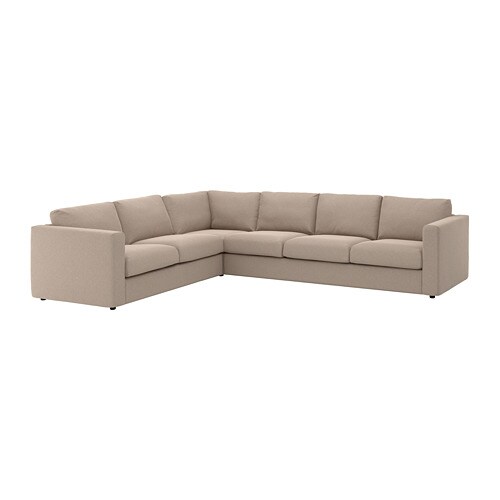 IKEA FINNALA sectional, 5-seat corner Model Image