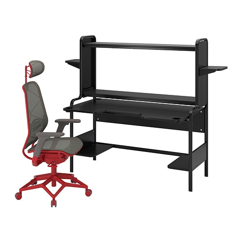 IKEA FREDDE / STYRSPEL gaming desk and chair Model Image