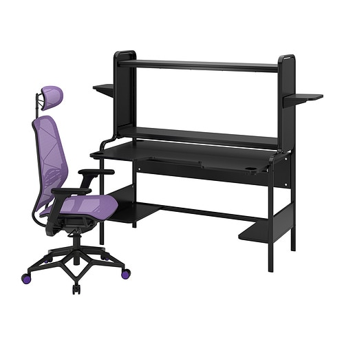 IKEA FREDDE / STYRSPEL gaming desk and chair Model Image