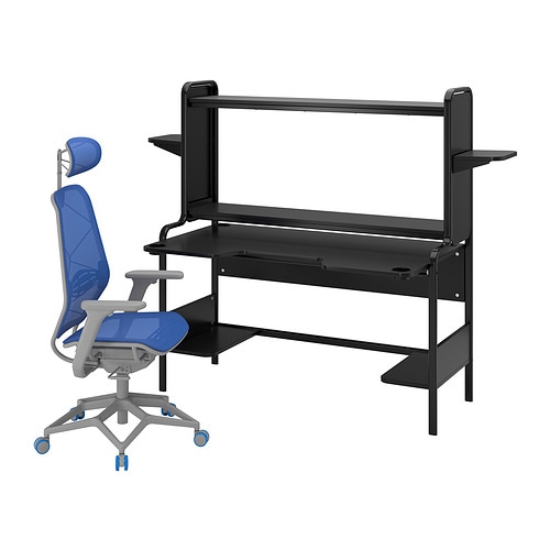 IKEA FREDDE / STYRSPEL gaming desk and chair Model Image