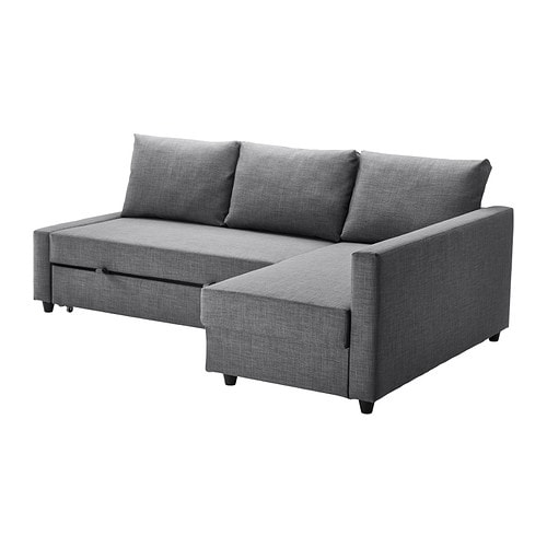 IKEA FRIHETEN sleeper sectional,3 seat w/storage Model Image