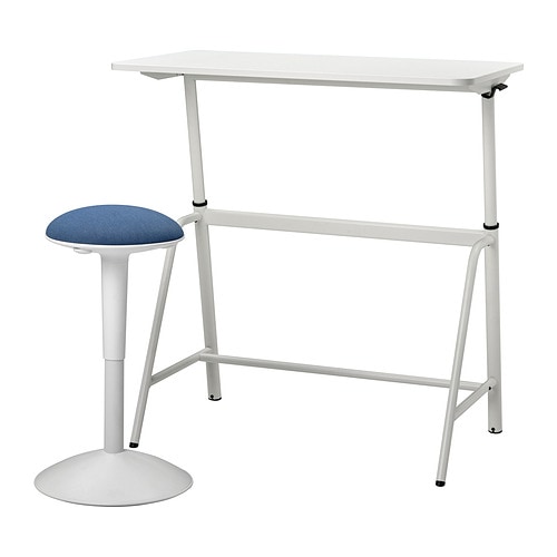 IKEA GLADHÖJDEN / NILSERIK desk+sit/stand support Model Image