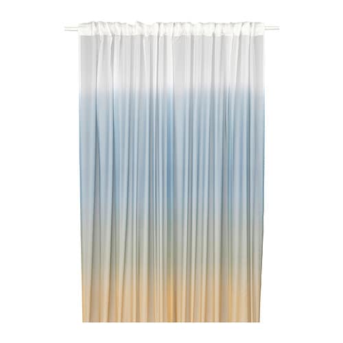 IKEA GLASÖRT sheer curtain, 1 piece Model Image