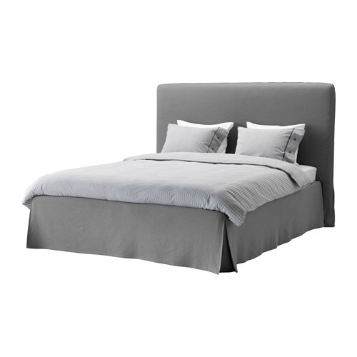 IKEA GODFJORD bed frame cover Model Image