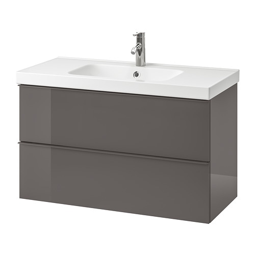 IKEA GODMORGON / ODENSVIK sink cabinet with 2 drawers Model Image