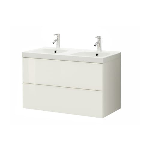 IKEA GODMORGON / ODENSVIK sink cabinet with 2 drawers Model Image