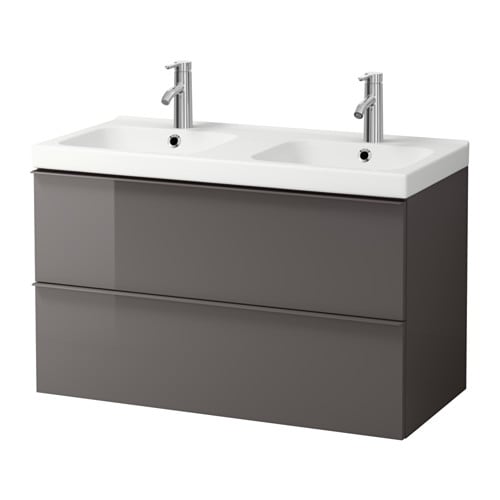 IKEA GODMORGON / ODENSVIK sink cabinet with 2 drawers Model Image