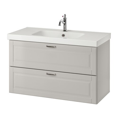 IKEA GODMORGON / ODENSVIK sink cabinet with 2 drawers Model Image