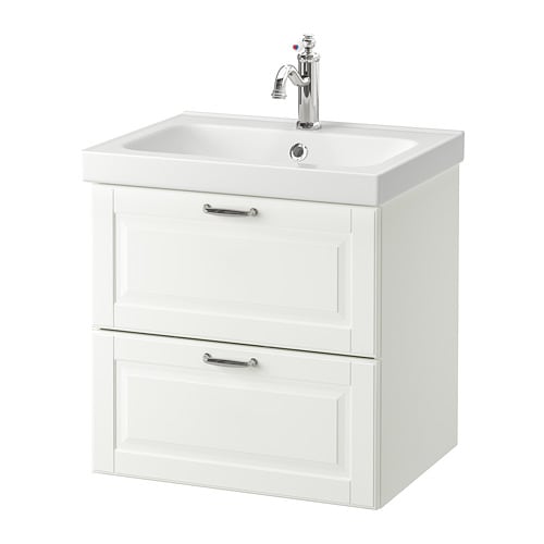 IKEA GODMORGON / ODENSVIK sink cabinet with 2 drawers Model Image