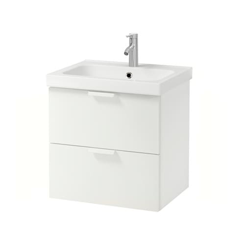 IKEA GODMORGON / ODENSVIK sink cabinet with 2 drawers Model Image