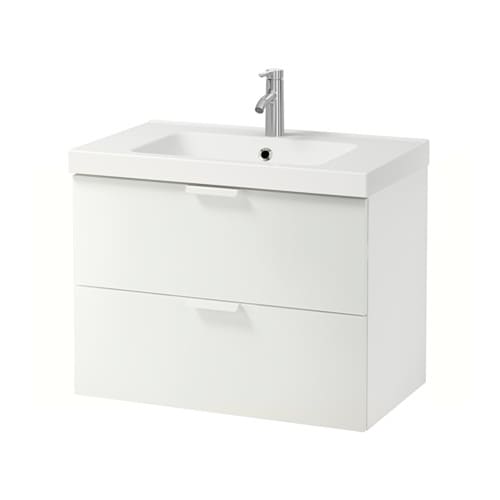 IKEA GODMORGON / ODENSVIK sink cabinet with 2 drawers Model Image