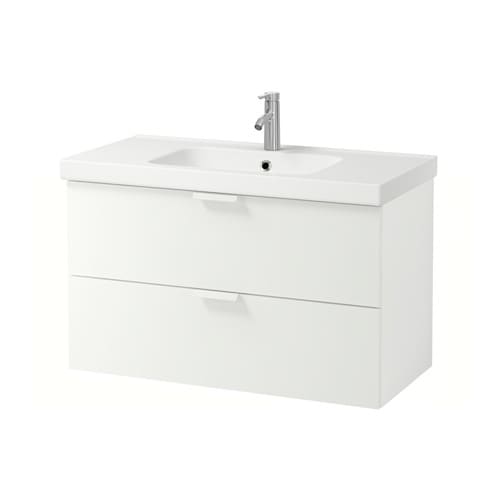 IKEA GODMORGON / ODENSVIK sink cabinet with 2 drawers Model Image