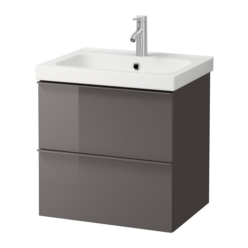 IKEA GODMORGON / ODENSVIK sink cabinet with 2 drawers Model Image