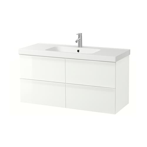 IKEA GODMORGON / ODENSVIK sink cabinet with 4 drawers Model Image