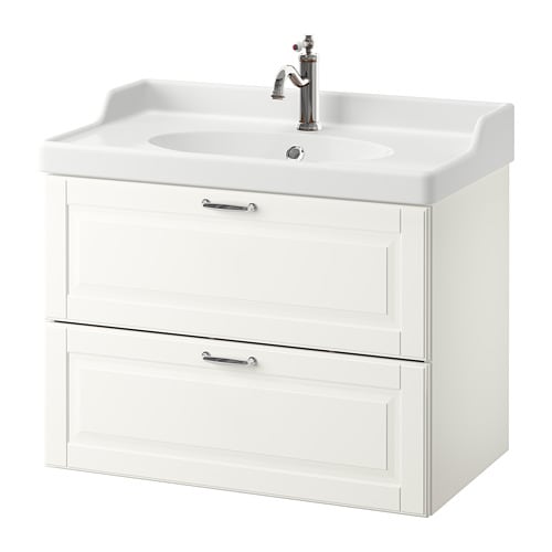 IKEA GODMORGON / RÄTTVIKEN sink cabinet with 2 drawers Model Image