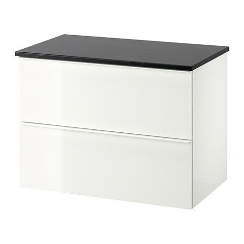 IKEA GODMORGON / TOLKEN Bathroom vanity with 2 drawers Model Image