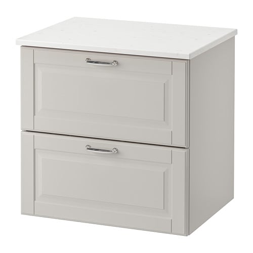 IKEA GODMORGON / TOLKEN sink cabinet with 2 drawers Model Image