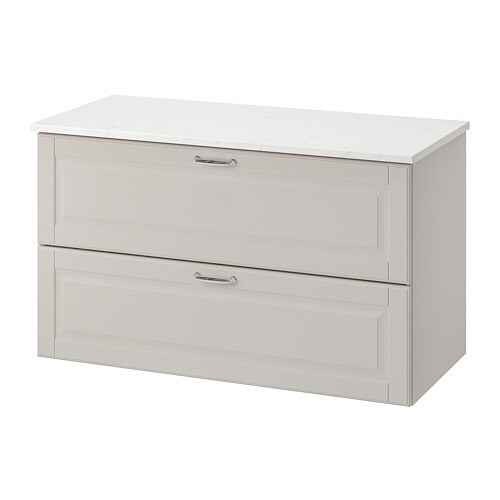 IKEA GODMORGON / TOLKEN sink cabinet with 2 drawers Model Image