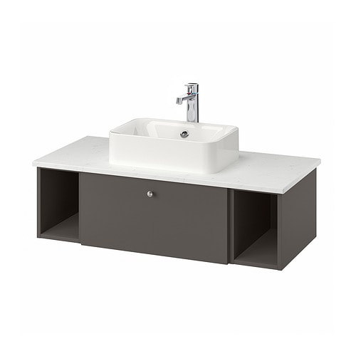 IKEA GODMORGON/TOLKEN / HÖRVIK cabinet, top + 17 3/4x12 2/8" sink Model Image