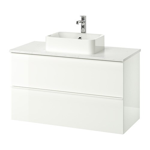 IKEA GODMORGON/TOLKEN / HÖRVIK cabinet, top + 17 3/4x12 2/8" sink Model Image