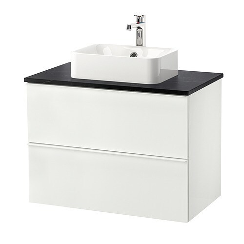 IKEA GODMORGON/TOLKEN / HÖRVIK cabinet, top + 17 3/4x12 2/8" sink Model Image