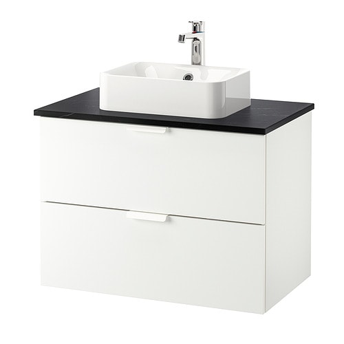 IKEA GODMORGON/TOLKEN / HÖRVIK cabinet, top + 17 3/4x12 2/8" sink Model Image