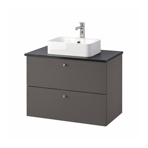 IKEA GODMORGON/TOLKEN / HÖRVIK sink cabinet w countertop sink Model Image