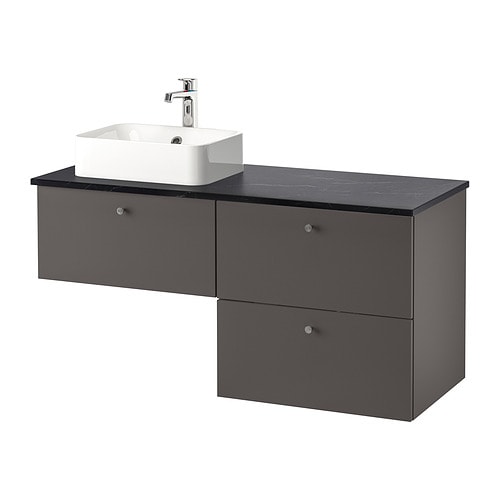 IKEA GODMORGON/TOLKEN / HÖRVIK sink cabinet w countertop sink Model Image