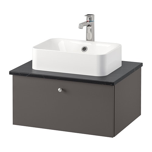 IKEA GODMORGON/TOLKEN / HÖRVIK sink cabinet w countertop sink Model Image