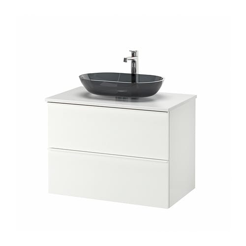 IKEA GODMORGON/TOLKEN / OXMYREN sink cabinet w countertop sink Model Image