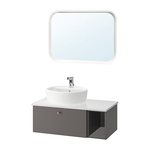 IKEA GODMORGON/TOLKEN / TÖRNVIKEN bathroom furniture, set of 6 Model Image