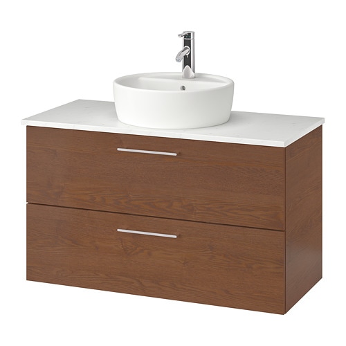 IKEA GODMORGON/TOLKEN / TÖRNVIKEN cabinet, countertop, 19 5/8" sink Model Image