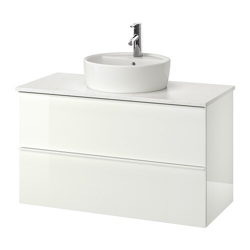 IKEA GODMORGON/TOLKEN / TÖRNVIKEN cabinet, countertop, 19 5/8" sink Model Image