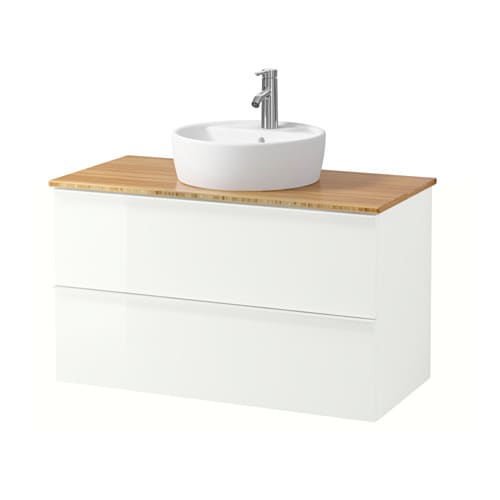 IKEA GODMORGON/TOLKEN / TÖRNVIKEN cabinet, countertop, 19 5/8" sink Model Image