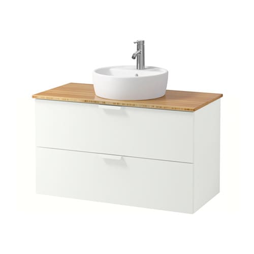 IKEA GODMORGON/TOLKEN / TÖRNVIKEN cabinet, countertop, 19 5/8" sink Model Image