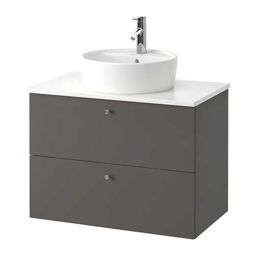 IKEA GODMORGON/TOLKEN / TÖRNVIKEN cabinet, countertop, 19 5/8" sink Model Image