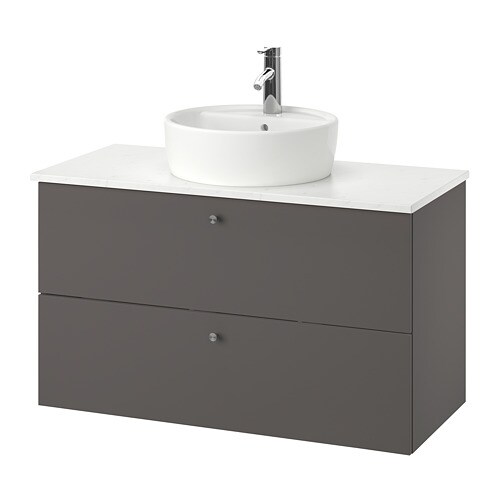 IKEA GODMORGON/TOLKEN / TÖRNVIKEN cabinet, countertop, 19 5/8" sink Model Image