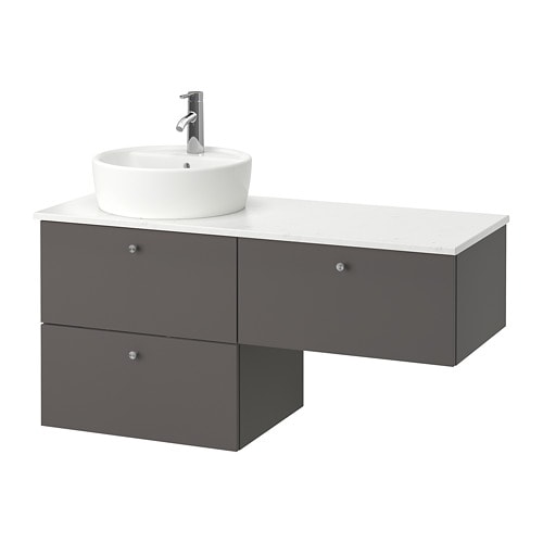 IKEA GODMORGON/TOLKEN / TÖRNVIKEN sink cabinet with 3 drawers Model Image