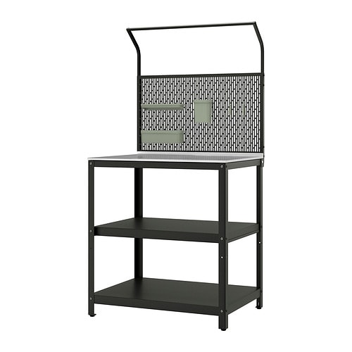 IKEA GRILLSKÄR kitchen island w back panel Model Image