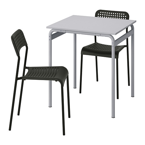 IKEA GRÅSALA / ADDE table and 2 chairs Model Image