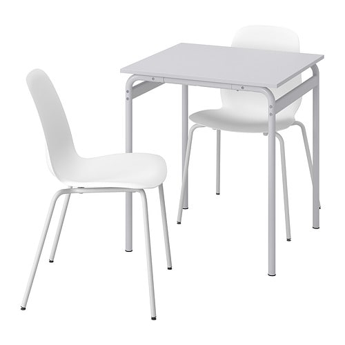 IKEA GRÅSALA / LIDÅS table and 2 chairs Model Image