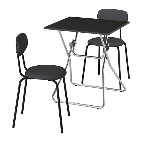 IKEA GUNDE / ÖSTANÖ table and 2 chairs Model Image