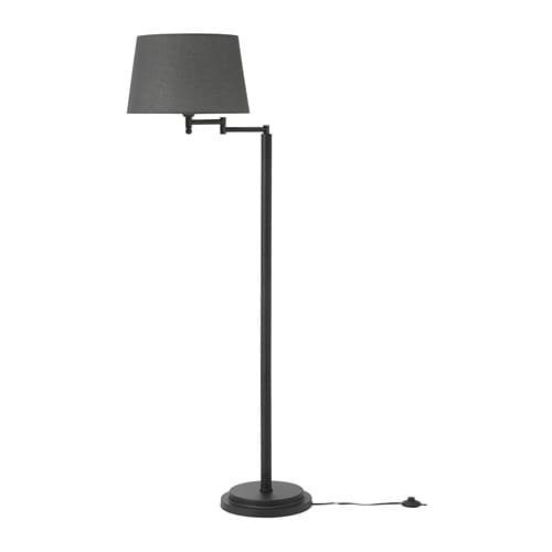 IKEA HALKIP floor lamp with swing arm Model Image