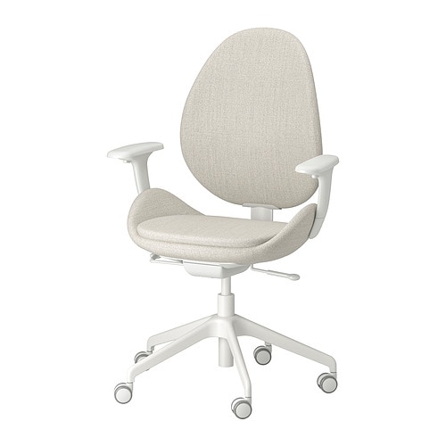 IKEA HATTEFJÄLL office chair with armrests Model Image