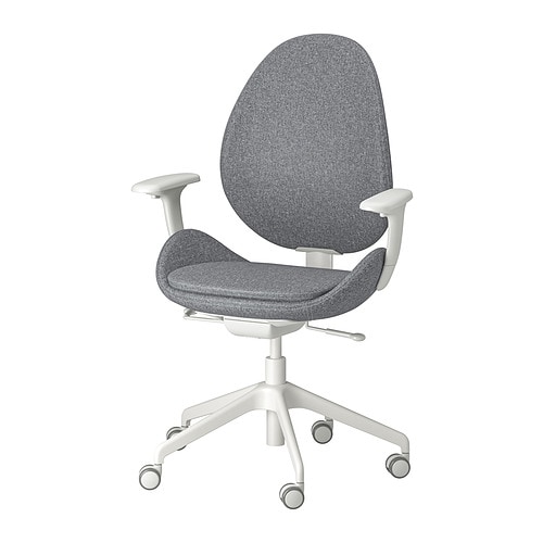 IKEA HATTEFJÄLL office chair with armrests Model Image