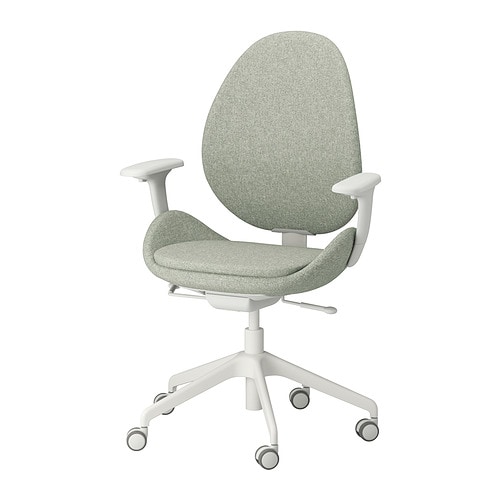 IKEA HATTEFJÄLL office chair with armrests Model Image