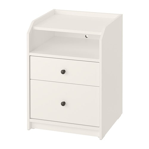 IKEA HAUGA 2-drawer chest Model Image