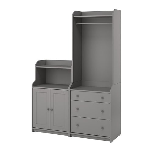 IKEA HAUGA storage combination Model Image